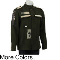 X-Ray Men's Wool Military Jacket