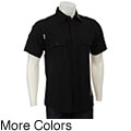 X-Ray Men's Short-sleeve Military Woven Shirt