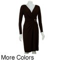 Anne Klein Women's Matte Jersey Dress