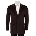 Adolfo Men's 2-button Brown Corduroy Sportcoat