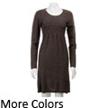 Connected Apparel Women's Diamond Knit Sweater Dress