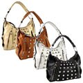 H2W Studded Satchel-style Bag