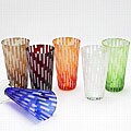 Hand-blown Urban Highball Glasses (Set of 4)