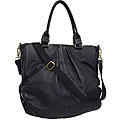 De Haro Black Leather Tote