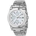 Fossil Men's Chronograph White Dial Watch
