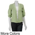 Cullen Women's 3/4-sleeve Open Cardigan