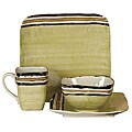 Del Mar Handcrafted 16-piece Dinnerware Set (Service for Four)