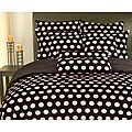 Mod Dots Plush Reversible Comforter Set