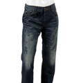 Seduka Men's Destroyed Straight Leg Denim Jeans