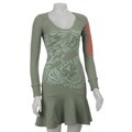 Ed Hardy Women's Green Thermal Glow-in-the-Dark Sleep Dress
