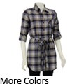 Central Park West Women's Plaid Shirt