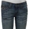 Taverniti Women's Chain Stitch Straight-leg Jeans