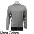 Visitor Men's Silk-blend Mock Turtleneck Sweater