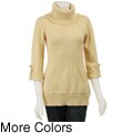 Cullen Women's Cowl-neck Tunic Sweater