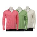 Martin Gordon Men's Mock Neck Cashmere Blend Sweater