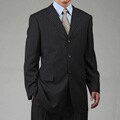 Wall Street Men's Pinstripe 3-button Suit