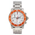 Swiss Army Men's Maverick II Chrono Silver Dial Watch