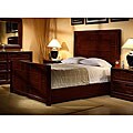 Kyomi Asian Contemporary King Panel Bed