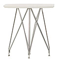 Rae White Side Table 