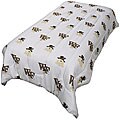 Wake Forest Queen-size White Comforter Set