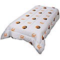 Cal Berkely Twin-size White Comforter Set