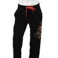 Ed Hardy Men's Black Love Kills Slowly Jersey Pants