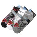 Ed Hardy Men's Roaring Panther Sport Socks (Pack of 3)