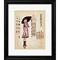 Andrea Laliberte 'London' Framed Art Print