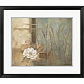 Carol Robinson 'Teal Peony' Framed Art Print