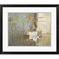 Carol Robinson 'Teal Lily' Framed Art Print