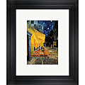 Vincent Van Gogh 'Cafe Terrace at Night' Framed Art