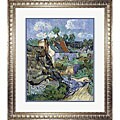 Vincent van Gogh 'House at Auvers' Framed Art Print