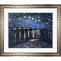 Vincent van Gogh 'Starry Night Over the Rhone' Framed Art Print