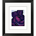 Artist Georgia O'Keeffe 'Purple Petunias' 1925 Framed Art Print