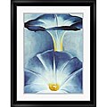 Georgia O'Keeffe 'Blue Morning Glories' Framed Art Print