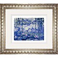 Claude Monet 'Water Lilies and Willow Branches' Framed Art Print