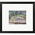 Claude Monet 'Japanese Bridge' Framed Art Print