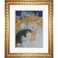 Gustav Klimt 'The Three Ages of Woman' (Detail) Framed Art