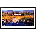 Philip Craig 'Vineyard Afternoon' Framed Art