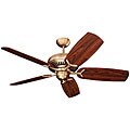 High Performance Iberian Bronze Walnut Finish Ceiling Fan