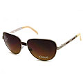 Chloe 2166 Oversized Women's Plastic Sunglasses