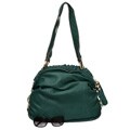 Bill Blass 'Charlie' Ruffle-detail Shoulder Bag