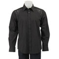 Michael Brandon Men's Woven Long-sleeve Striped Shirt