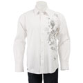 Michael Brandon Men's Long-sleeve Striped Shirt