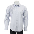 Michael Brandon Men's Striped Woven Shirt