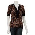 Sweaterworks Women's Short-sleeve V-neck Sweater