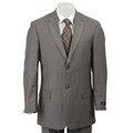BCBG Men's Grey 2-button Double Vent Suit