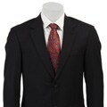 Haspel Men's Navy Stripe 2-button Wool Suit