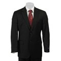 Haspel Men's Charcoal Grey Worsted Wool Suit