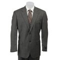 Haspel Men's Grey Wool 2-button Suit